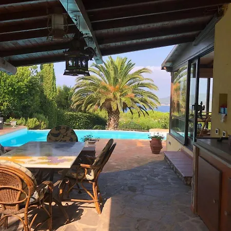 Palmaiola Garden, Pool And Sea View Villa *