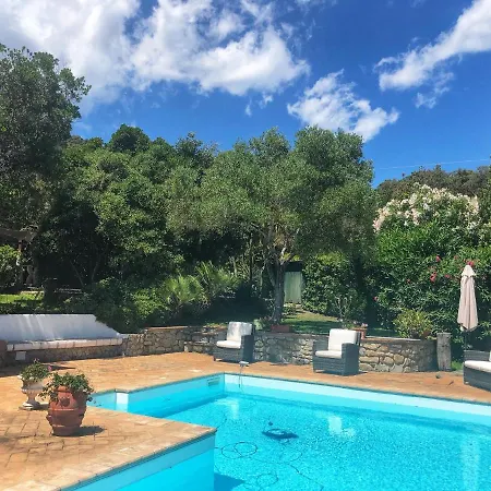 ヴィラ Palmaiola Garden, Pool And Sea View Bagno-Sprizze