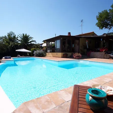 Villa Palmaiola Garden, Pool And Sea View